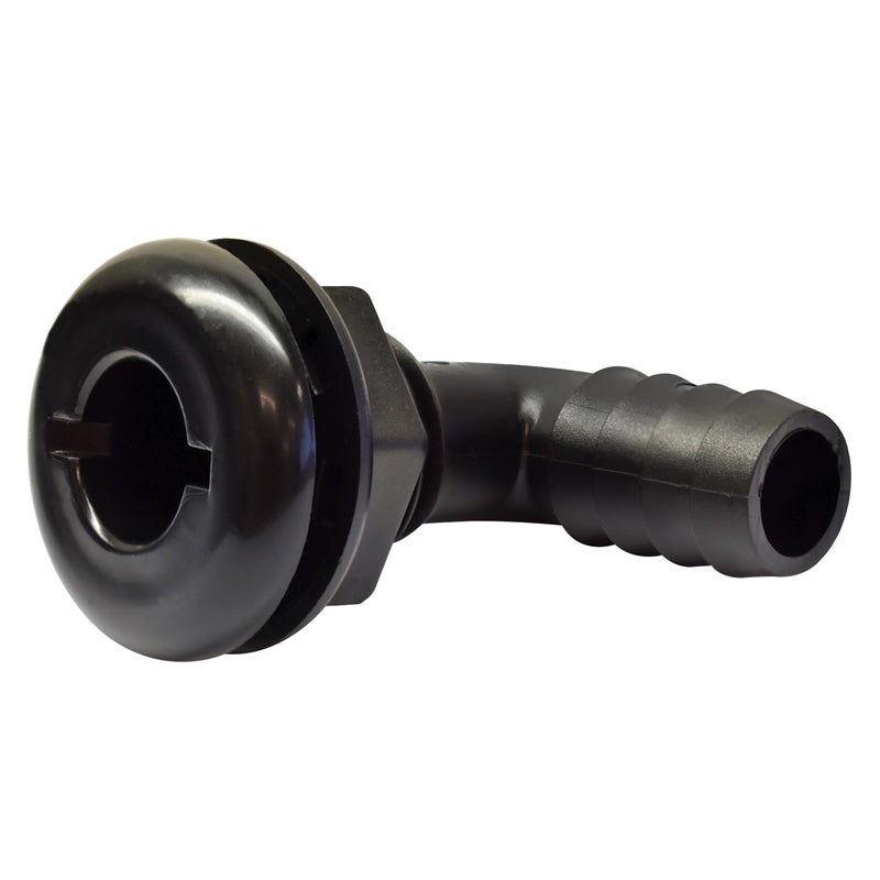 THRU HULL 90* BLK 3/4" MPN--560099