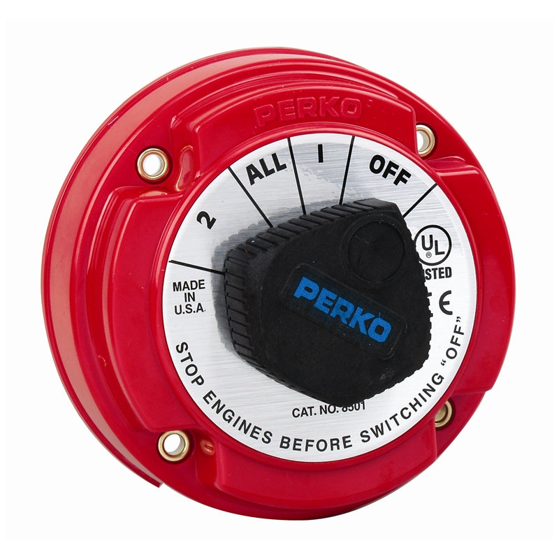 BATTERY SELECTOR SWITCH PERKO #8501