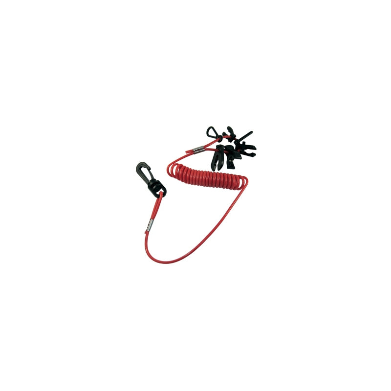 KILL SWITCH LANYARD W/ 6 CLIPS MPN--512982