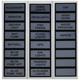 LABEL SET 24 RECT MPN--507869