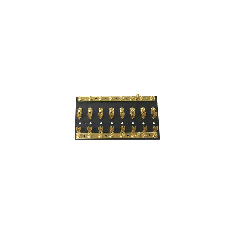 FUSE BLOCK  W/DUAL TERM BLOCK 4GANG MPN--503121