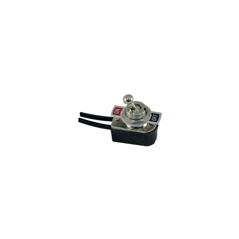 TOGGLE SWITCH SPST ON/OFF W/6"LEADS MPN--500564