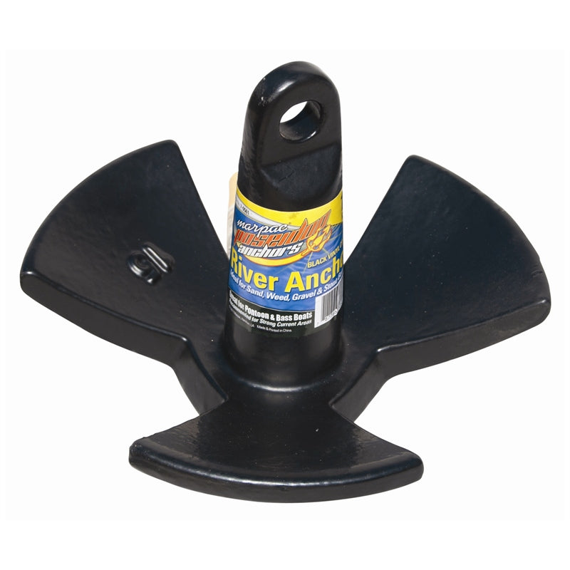 RIVER ANCHOR VINYL COATED BLK 12#