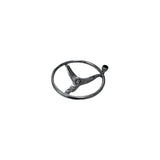 STEERING WHEEL SS W/KNOB & 12MM NUT 13" MPN--439568