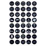 LABEL KIT PUSHON SOLID MPN--245990