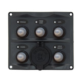 SWITCH PANEL ILUM/TOGGLE 5G & USB MPN--240876