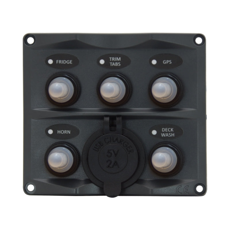 SWITCH PANEL ILUM/TOGGLE 5G & USB