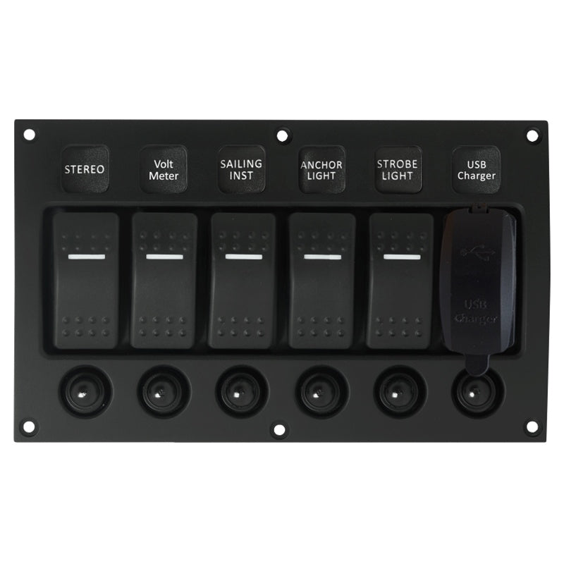 SW PANEL IL-RK/B/USB 5G