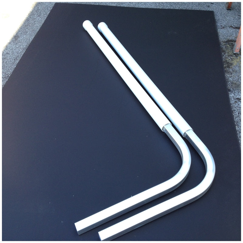 GUIDE-ON SQUARE BRKT/UPRIGHT ALU 60" PR MPN--99893