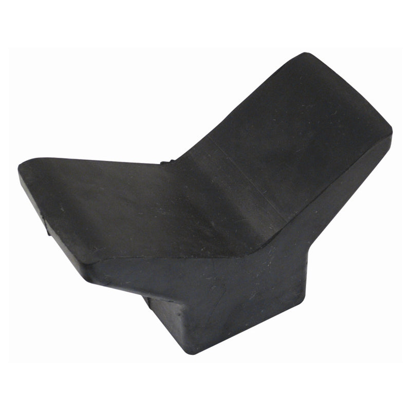 V-BOW STOP BLACK 3.75"X4"X 1/2" MPN--7487