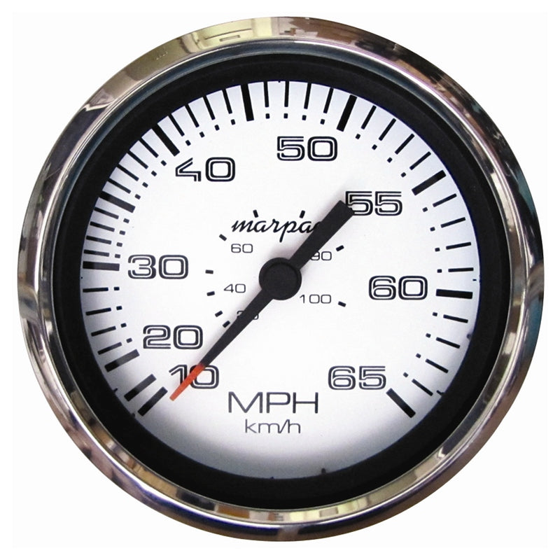 ENGINE GAUGE SS BEZEL SPEEDOMETER 65MPH MPN-30133