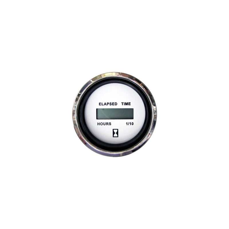 Marpac Engine Gauge SS Bezel Hourmeter, model 7-1988, Instruments