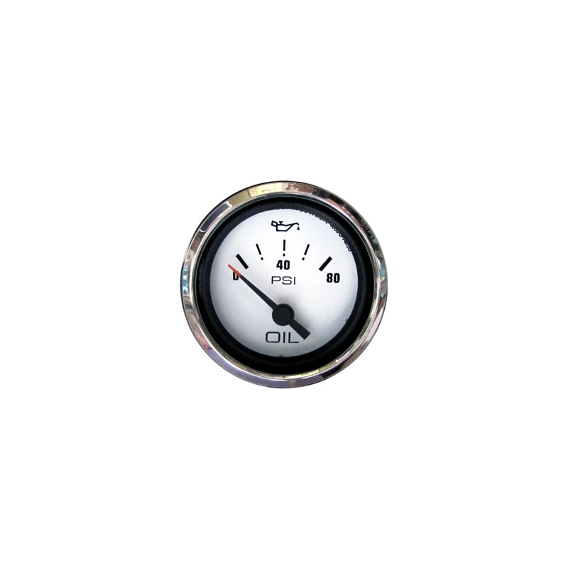 Marpac Engine Gauge SS Bezel Oil Pressure, model 7-1990, Instruments