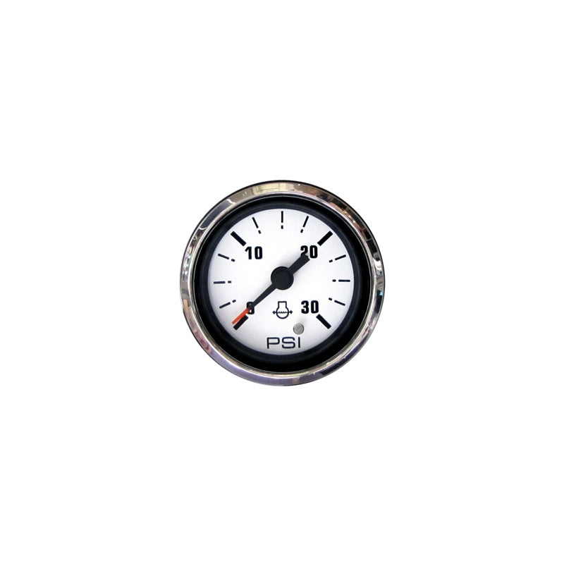 ENGINE GAUGE SS BEZEL O/B WATER PRESSURE MPN-34516