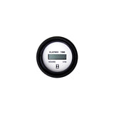 Marpac Engine Gauge Blk Bezel Hourmeter, model 7-2035, Instruments