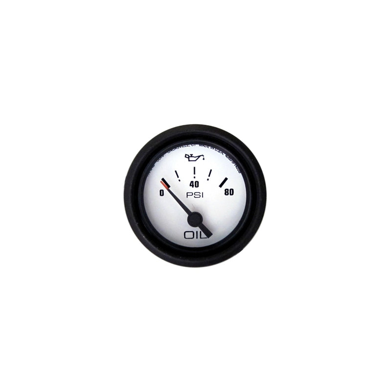 ENGINE GAUGE BLK BEZEL OIL PRESSURE