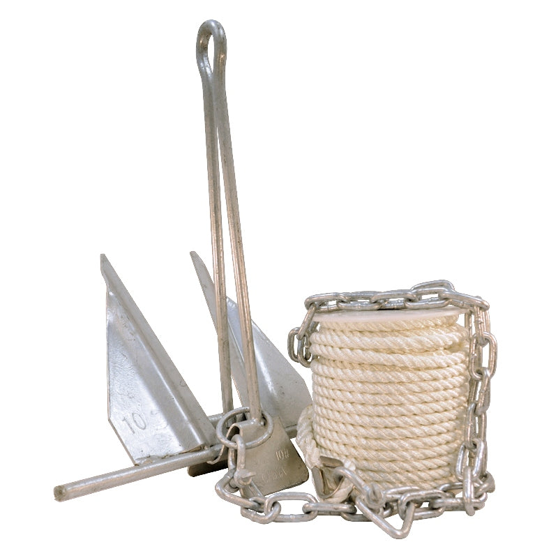 ANCHOR KIT 10E W/ROPE & CHAIN