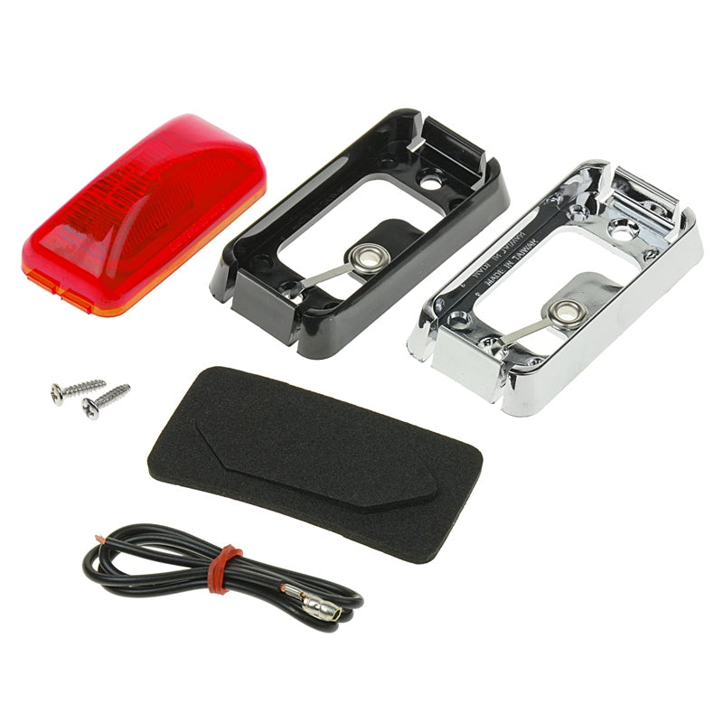TRAILER CLEARANCE LITE INCD BRKT/MNT RED MPN-7-59271