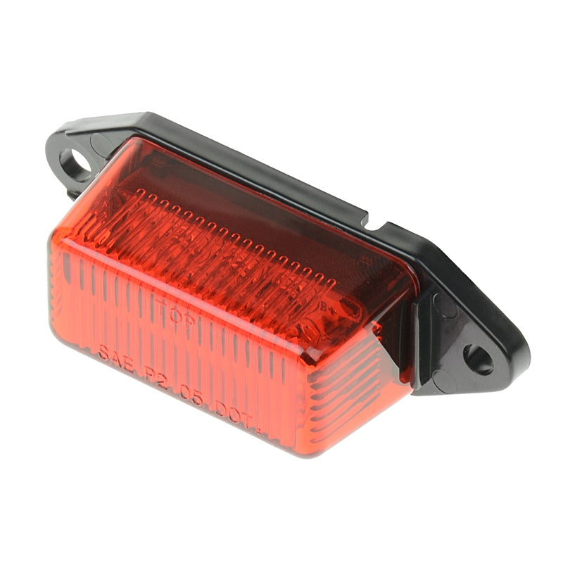 TRAILER CLEARANCE LITE LED TAB/MNT RED MPN-7-59311