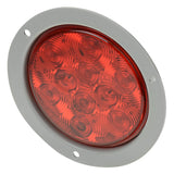 TRAILER TAIL LIGHT M/LED ROUND 4" FLANGE
