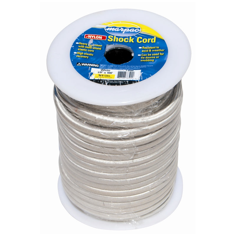 Marpac Shock Cord Spool 100'X 5/16", model 7-6508, Rope