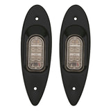 Marpac Side Light Pr Flush LED Bk, model 7-6596, Navigation Lights