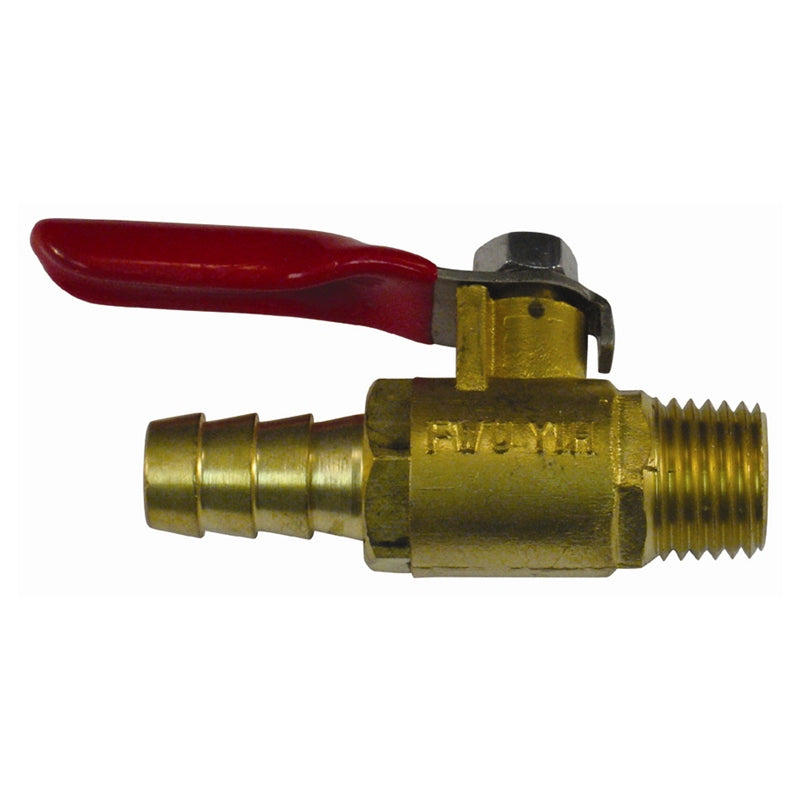 VALVE 2W M/M 1/4"NPT X 3/8"BRB MPN-1840275