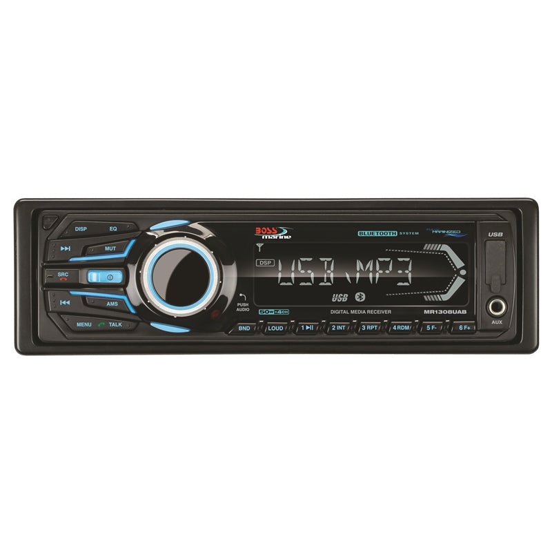 MARINE IN DASH RADIO BLK MPN-MR1308UABK