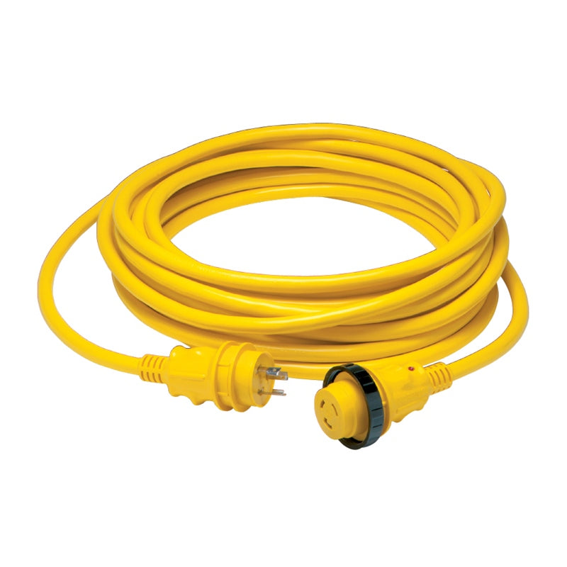 CORDSET 30A 125V 25' YLW MPN-199117
