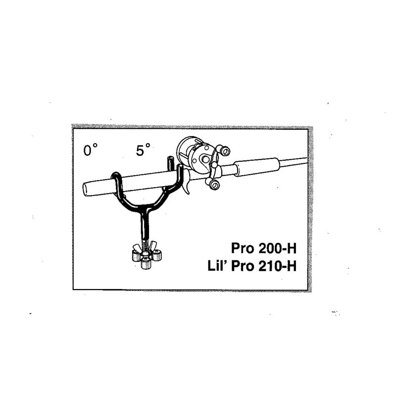 ROD HOLDER-LEFT THREAD MPN-200-HL