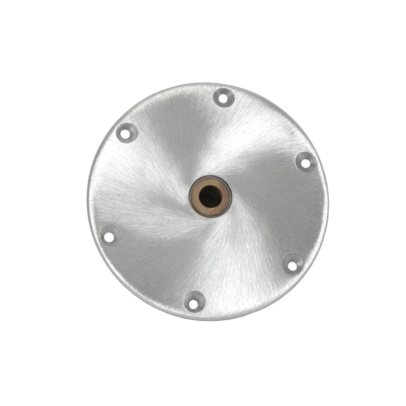 KINGPIN BASE 8"ROUND AL BRS/BSH MPN-3620017-SB
