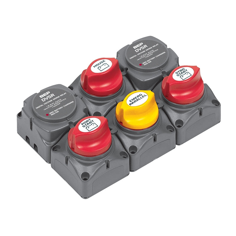 Marinco Cluster Twin Eng 3 Banks MPN - 717-140A-DVSR