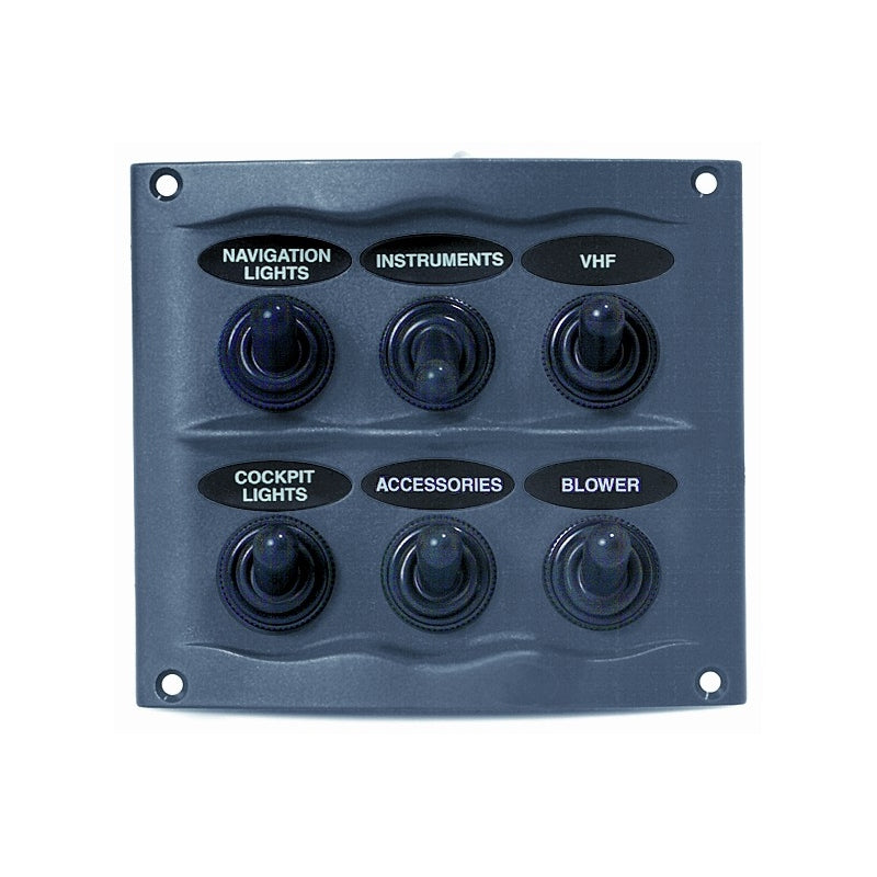 PANEL SWTCH SP PRF 6WAY MPN-900-6WP