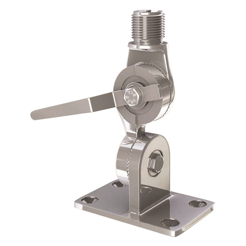 ANTENNA BASE RATCHET MOUNT 1" SS