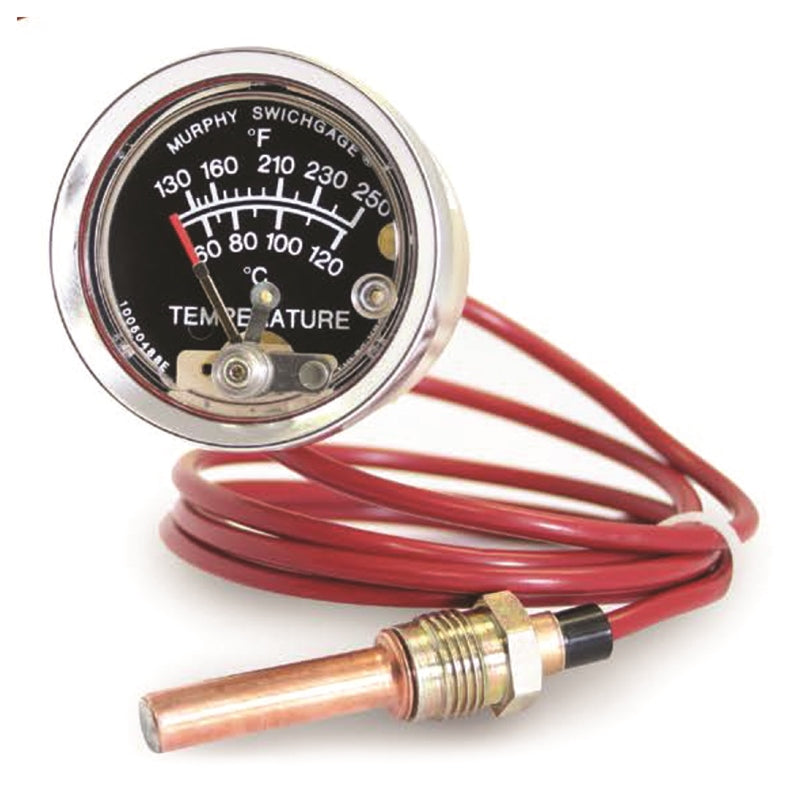 GAUGE TEMP SW POLY CARB MPN-A20T-250-12