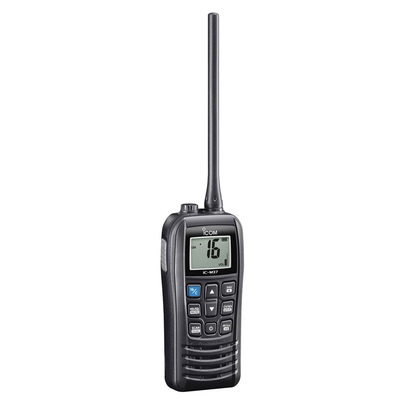 VHF HANDHELD 6W W/CHRGR MPN-M37 31 USA