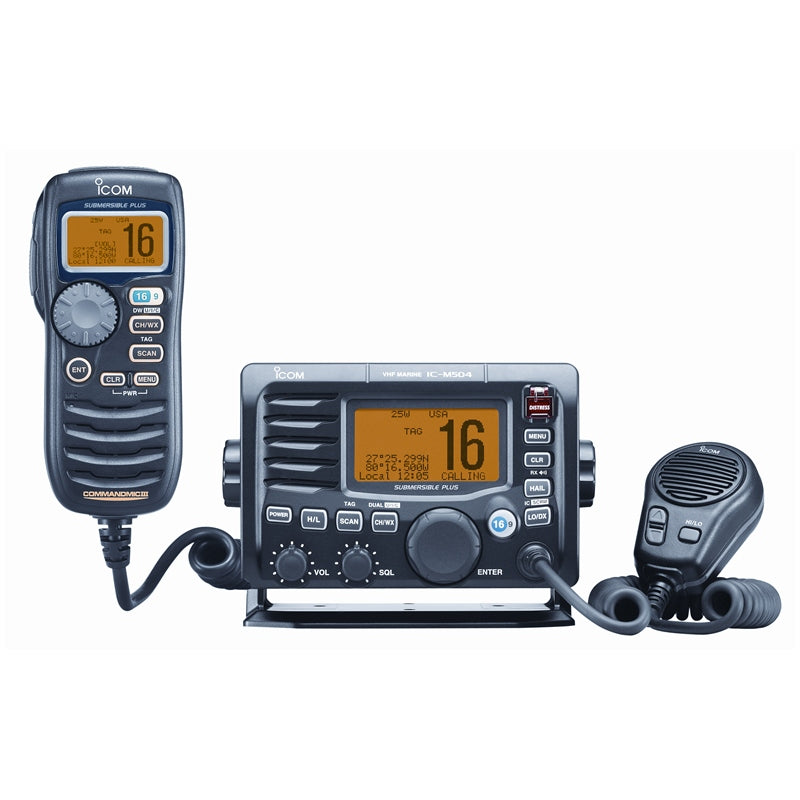 VHF RADIO FXD REAR MC BK