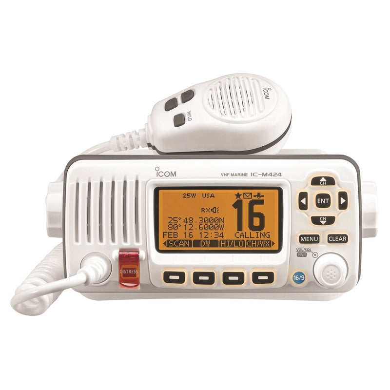 VHF RADIO FXD MNT WHITE MPN-M424 02
