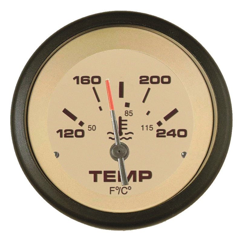 Sierra International Sahara Water Temp Gauge, model 59706P, Sierra OEM