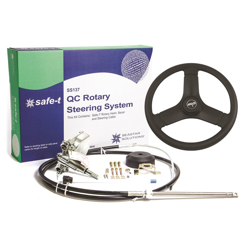 SAFE-T Q/C STEERING KIT W/WHEEL 20'