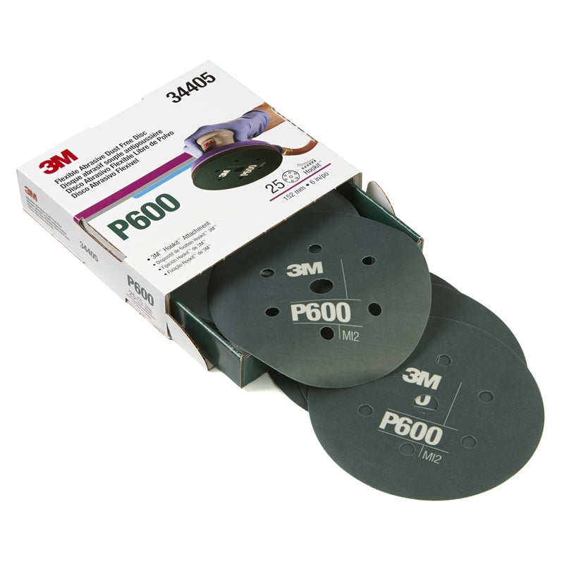 HKT GRAY DF6" P600 25/BX MPN-34405