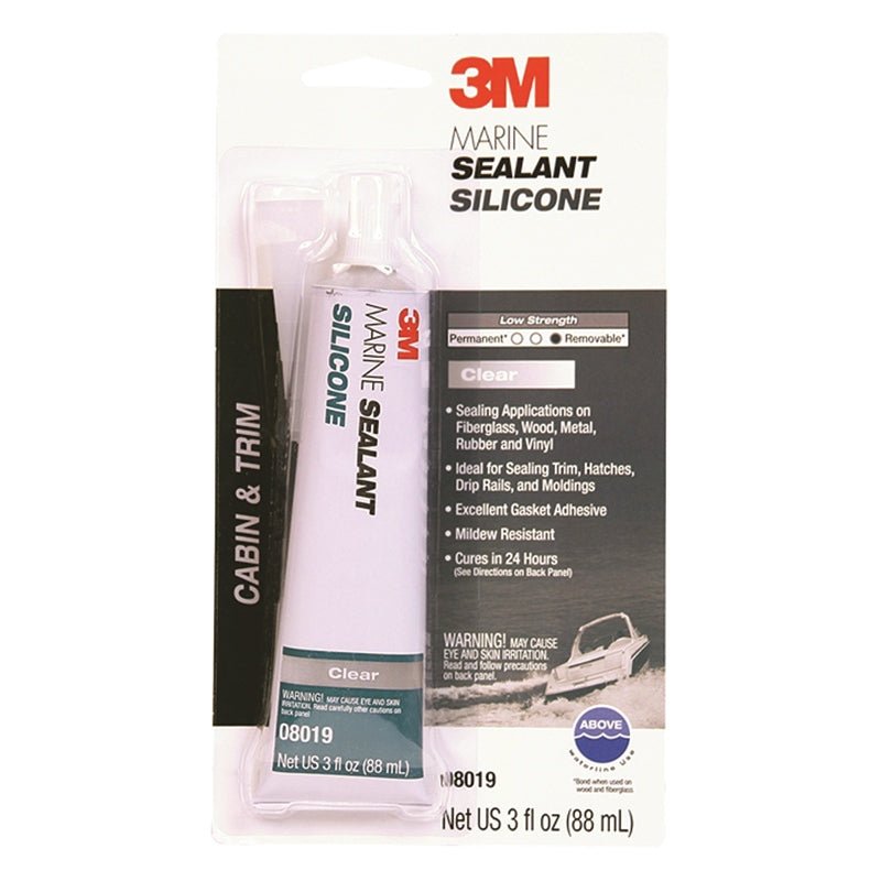 SLCN CLR MD/RES 3OZ TUBE MPN-8019