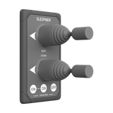 DC Thrusters Side-Power Dual Joystick Thruster Control, 12/24V Round Cutout, for Bow &amp; Stern Thruster (SM8940G) MPN-SM8940G