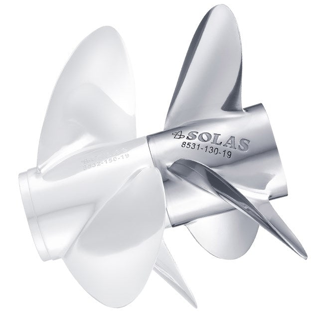 Volvo Penta Dual Rear Stainless Steel (13.9 x 21") Solas RH Propeller, 8551-139-21