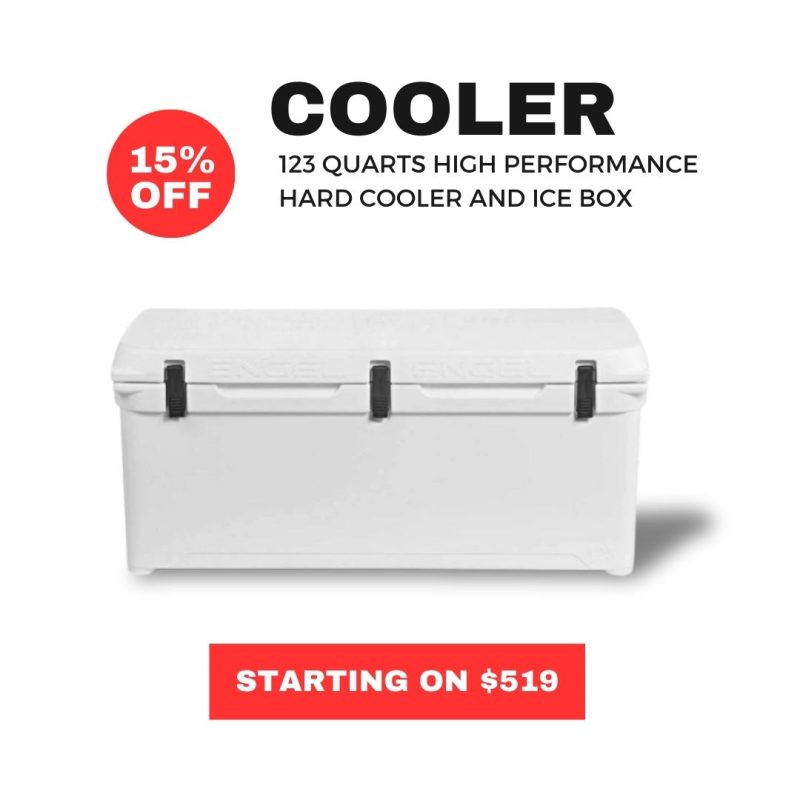 Engel 123 High Performance Hard Cooler and Ice Box
